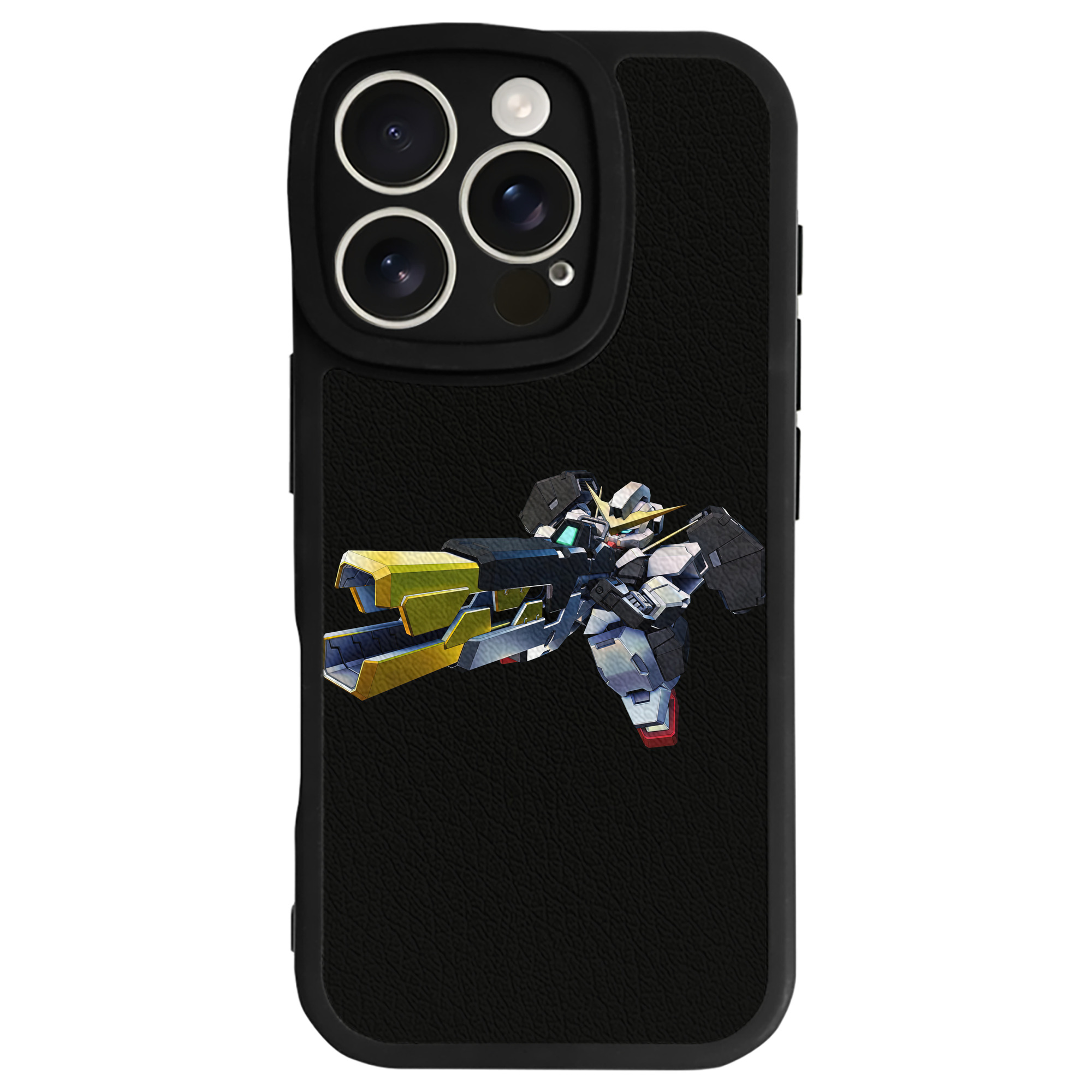 （画像用） 機動戦士ガンダム Mobile Suit Gundam 【iPhone 16シリーズ対応】シリコンスマホケース（レザー調） 材質：シリコン